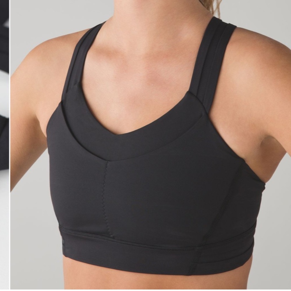 Lululemon Rack Pack Bra (black) Sz 6